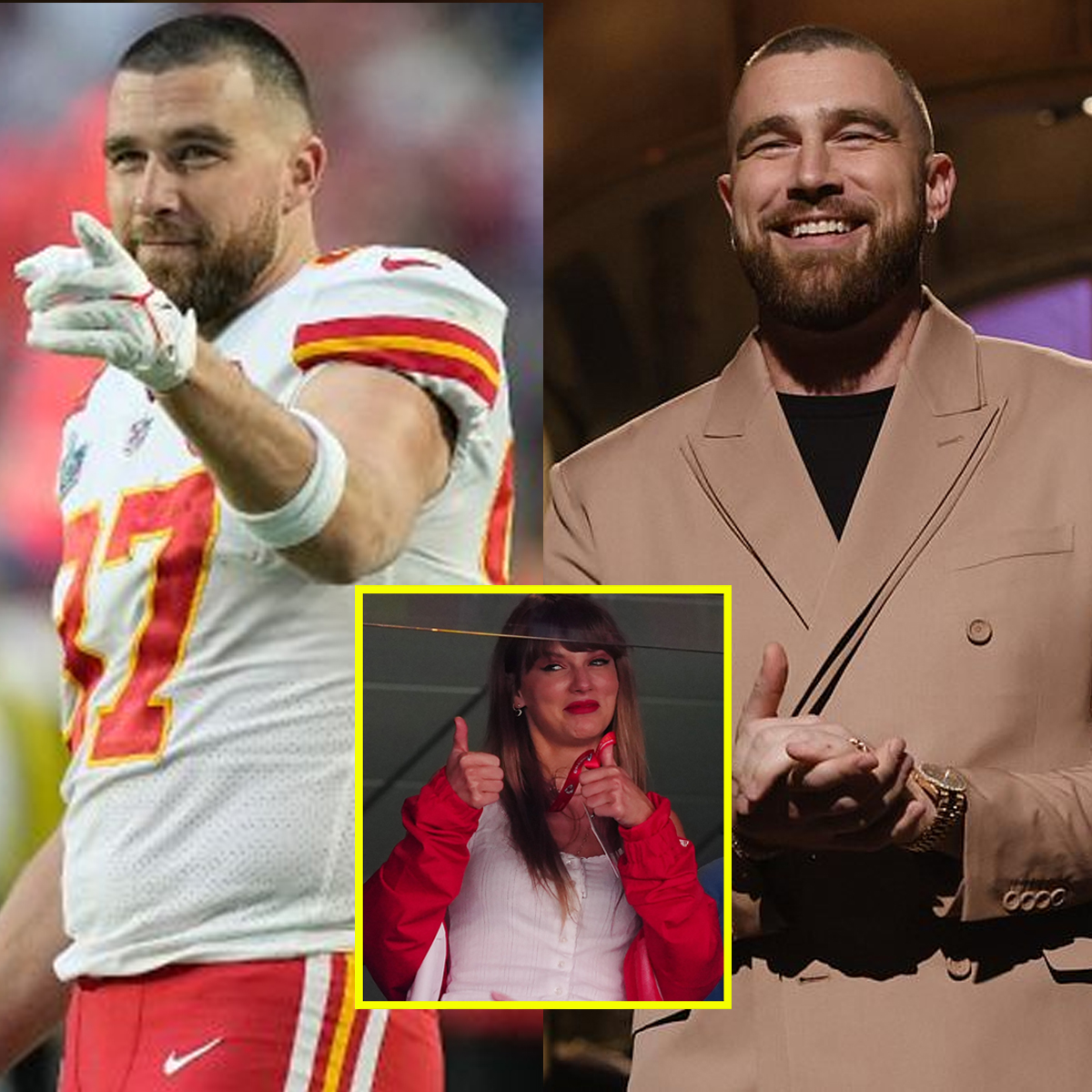 Breaking news Travis Kelce Tearyeyed finally announced his retiring